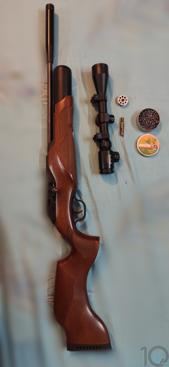 Walther Rotex RM8 Wooden With Scope,Pellets and bag| Buy Sell Used Airguns India