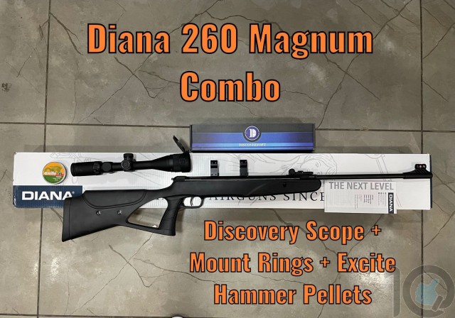 Diana two-sixty 260 Magnum Air Rifle | Diana Airguns Lowest Price India | 10kya.com Airguns India
