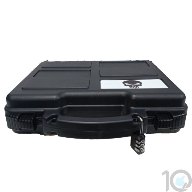 10dare Protective Hard Case for Pistols & Revolvers With Number Lock
