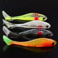Fishing Bait Minnow 10 Pcs Pack | Orange | Lures Bass Fresh/Salt Water | Fishing Lures [ HSN 9507