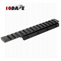 10Dare 11mm-20-21mm Extend 155mm Mount | Dovetail Weaver Picattiny Rail Adapter D2006-B | Airgun Mounts & Adapters