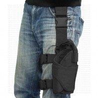10Dare Thigh Holster for Pistols & Air Pistols | Pistol Pouch & Bags | Black [HSN 4202