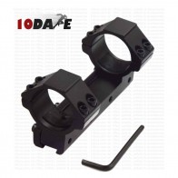 10Dare Twin Ring 30 mm Dia Scope 11mm Rail Mount 100mm Length | Weaver Rail Scope Mount L52 | Airgun Mounts & Adapters