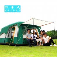 WAJUMO-ATG Resort Luxury Swiss Tent | 430*308*200 cm Large | 2 Bedrooms, Dining Room | 4-10 Person Waterproof Outdoor Camping Tent | Glamping Tents [ HSN 63062200