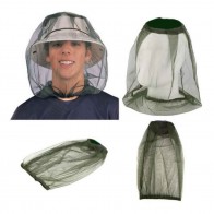 Full Face Mosquito Insect Net Cover for Hat | Bee Keeping, Fishing, Outdoor Bug Protection Cap with Netting [HSN 6501