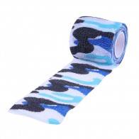10Dare Camo Tape | Waterproof Stretch Bandage Wrap | 5CMx4.5M | Water Body/Ocean Camouflage | Wildlife Shooting, Bird Watching Concealment [HSN 6501