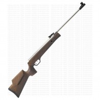 Club SX100 Long RF Plating Matt Silver Barrel Walnut Wood Finish Butt | 0.177 Cal Break Barrel | Precihole Air Rifles [ HSN 93040000