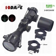 10Dare 2-6x32 AOE Scope with Cross Hair Monocular | With Holographic Red-Green Dot Sight Scope | Airgun Sights & Scopes [ HSN 90058010