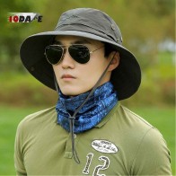 10Dare Jungle Outdoor Wide Brimmed Sun Hats | 54-60 cm Adjustable | Black | Outdoor Headgear [HSN 6501