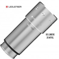 LED Lenser© Automotive Silver Car Adapter Rechargeable 80 Lumens LED Torch | Flash Lights & Torches [ HSN 9405