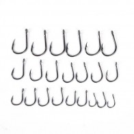 Fishing Hooks 10 Sizes 500 pcs | Sharp Needle Steel Hooks for Fishing [ HSN 95072000