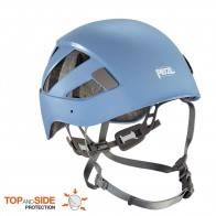 Petzl BOREO Durable and Versatile Helmet with Reinforced Protection for Climbing and Mountaineering | Blue Jean | A042BA00/1 [ HSN 65061010