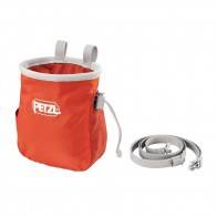 Petzl Saka Chalk Orange Bag | S39AO | Bag | Climbing & Mountaineering [ HSN 4202