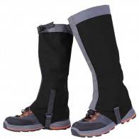 10Dare Gaiters for Snow, Tropical Forests, Outdoors | Water/Snow/Bite Resistant | Black | Outdoor Legs & Boots Protections [HSN 6501