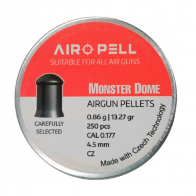 Airopell Monster Dome 13.27gr | 4.5 (0.177) Round Head | Pellets [ HSN 93062900