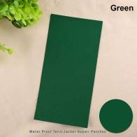 WAJUMO Camping Tent Repair Patch - Green | 5 Pcs - 20cm X 10 cm | Self Adhesive Nylon Fabric Sticker Cloth Patch | DIY Jacket or Tent Repair