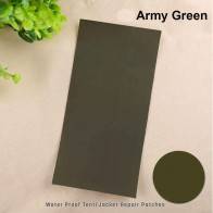 WAJUMO Camping Tent Repair Patch - Olive | 5 Pcs - 20cm X 10 cm | Self Adhesive Nylon Fabric Sticker Cloth Patch | DIY Jacket or Tent Repair