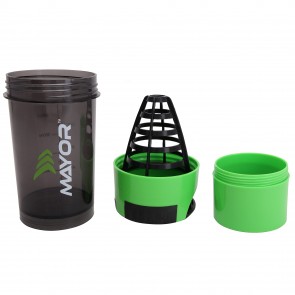 Mayor Hurricane-Shaker 600ml | MSB2000-Green-Black