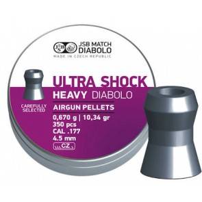 Jsb Ultra Shock Heavy Diabolo .177 - 350 Pellet