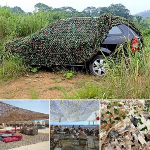10Dare Camo Net Cover for Car & Equipment | Jungle Camouflage | 1 metre x 0.5 Metres - 3.3 ft x 1.6 ft | Wildlife Shooting, Bird Watching Suits [HSN 6501