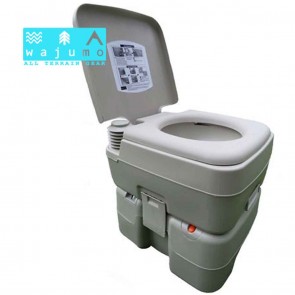 Wajumo-ATG Camping Toilet Commode with Flush and Jet Spray | 10kya.com Outdoor Gear