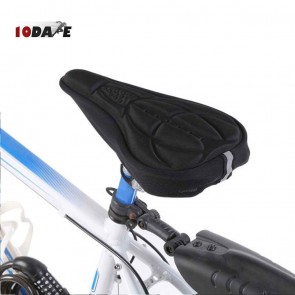 10Dare Cycle Gel Seat Cover | Black | Comfortable Cushion Soft Seat Cover for Bike Saddle | Cycling Saddles and Covers