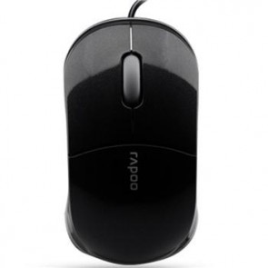 Rapoo - N6000 USB Optical Mouse - Black