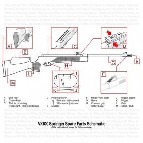 Precihole Genuine Spare Parts VX100 | 10kya.com Precihole Spares Store Online