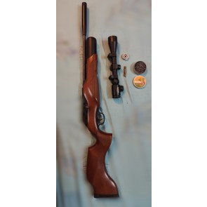 Walther Rotex RM8 Wooden With Scope,Pellets and bag| Buy Sell Used Airguns India
