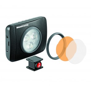 Manfrotto LED Light Lumimuse 3 LED Black | Compact Camera and Phone Lights  | MLUMIEPL-BK | Lights & Flashes [ HSN 9405