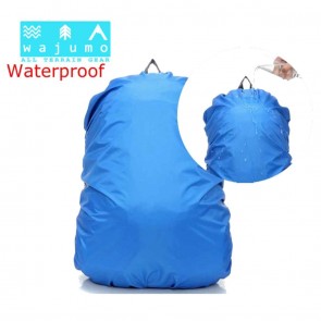 WAJUMO Rain Cover 35-50L Backpacks | Black Poncho | Rucksack Accessories