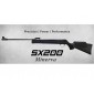 Minerva SX 200 Spring Piston | Long Black Barrel Black Stock | 20 Joules | 4.5 Cal 0.177 Break Barrel Air Rifle HSN 93040000