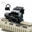 Line of Sight | Holographic Red-Green Dot Sight Advanced Rising Mount | 10kya.com Scopes & Sights India
