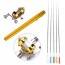 Pen Pocket Fishing Telescopic Rod Gold | 10kya.com Fishing Store Online