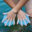 10Dare Swimming Fins | Half Gloves Silicon | 10kya.com Swimming Goods Store Online