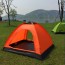 WAJUMO-ATG Auto Pop-Up 4 Tent Blue | 4 Person Waterproof Tent
