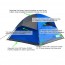 WAJUMO-ATG StarDome 4 person Tent Blue | 4 Person Waterproof Tent