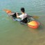 Wajumo-ATG Transparent Kayak | Polycarbonate Boat | 2 Person Kayak with Oars