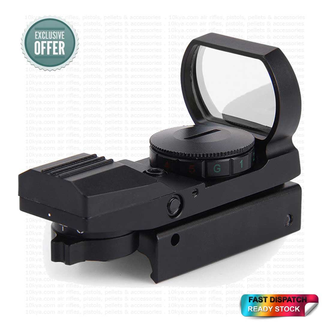 Electro-Dot Sight 20mm Rail | Airsoft Optical 1X Scope