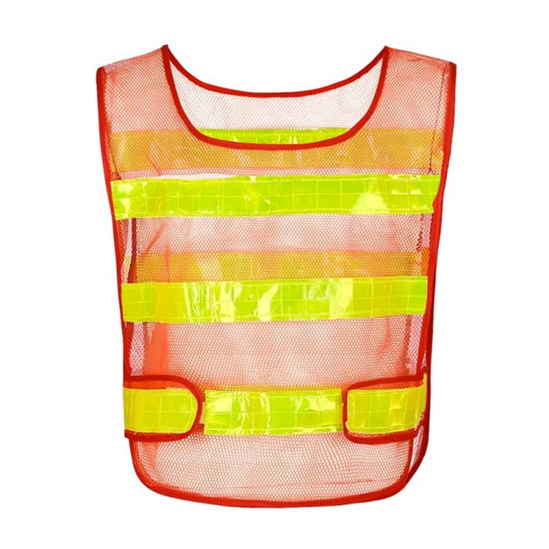 safety jacket orange 1 10kya cycling sports workers outdoors safety gear india