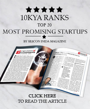 our company has been featured amongst top 20 most promising startups by tech magazine Silicon India